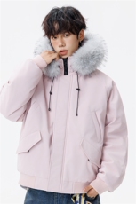 派克棉服貉子毛加厚外套，男装棉衣，星座1206（原A206）