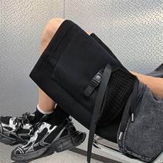 2025夏季五分短裤男设计感中裤高街痞帅运动篮球休闲裤K3262-P45，男装牛仔裤，电商A009A（原A058A）