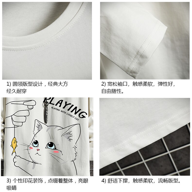 TX3129-P25加绒款-P35纯长袖t恤男大码圆领打底衫体恤网格,男装T恤,电商A040A
