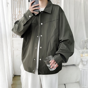 JK301/P65春装新款现货夹克外套男宽松大码潮流个性百搭上衣图片