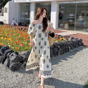新款现货 时尚长款连衣裙A2531-P155-K235图片
