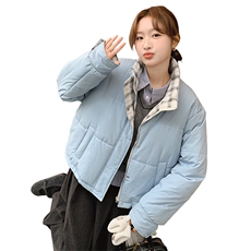 2024年冬季可爱甜美两面穿羽绒服-款号9980-P265-K388，女装羽绒服，浙宝305