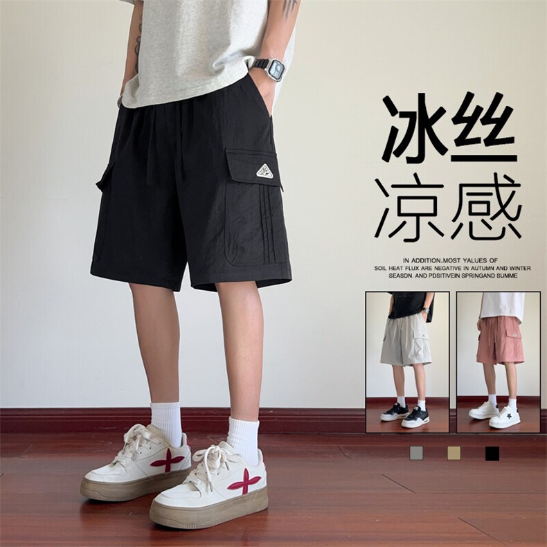 ！2025夏季新款男士工装短裤情侣五分裤DK338特P30图片
