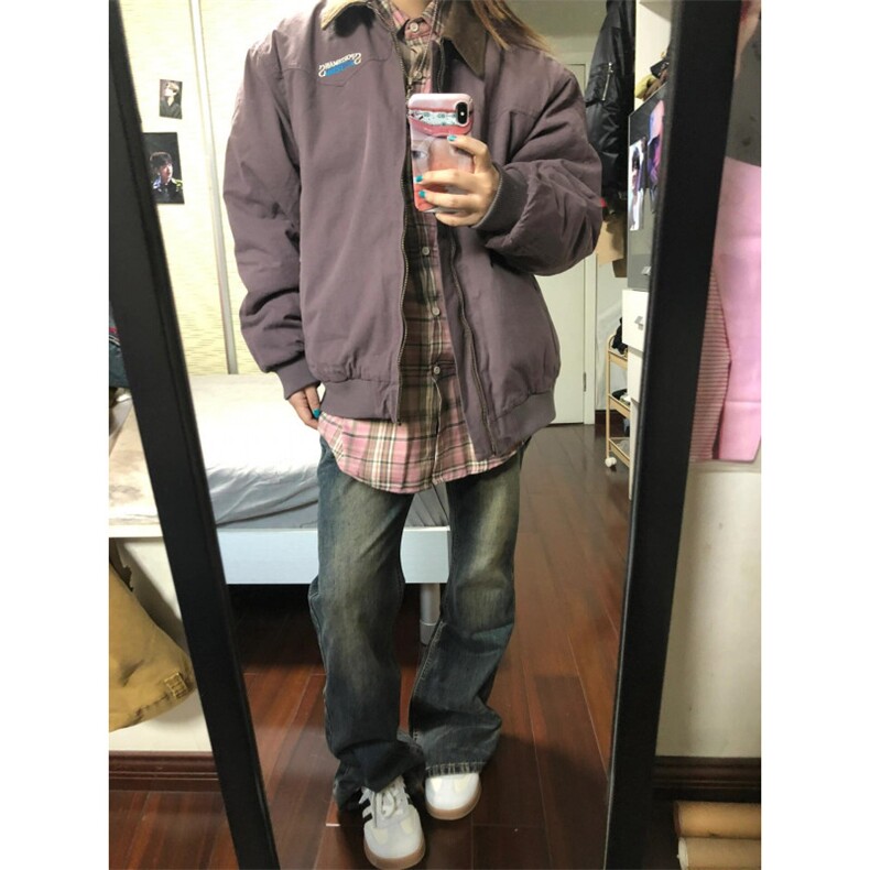 【有货】cleanfit紫色底特律外套男高级感工装夹克8158CC-特P65,男装夹克,星座1007（原301D）