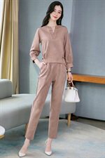 2021春季舒适潮流百搭贴身时尚女款个性套装/套裙，女装套装/套裙，天丝秀