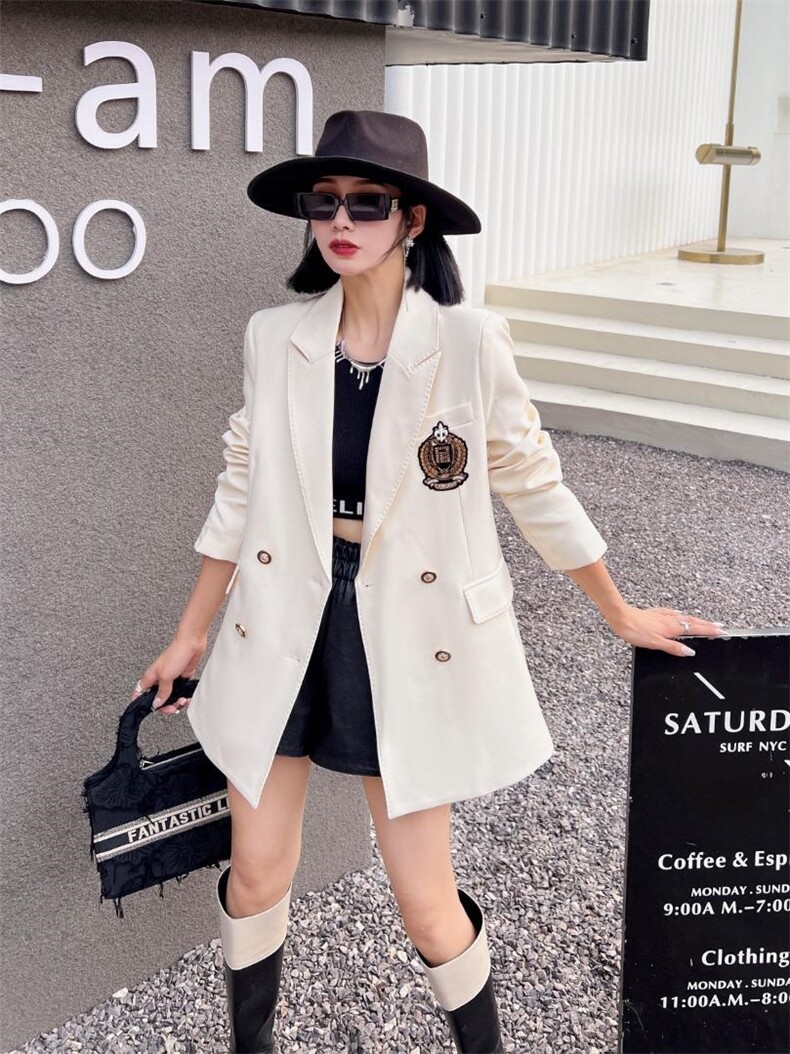【现货】2022年秋装新款西装外套，女装西装，百媚丽人