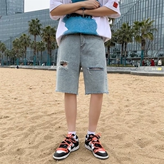 青春流行ins男直筒水洗牛仔裤P35，男装牛仔裤，星座1116-2