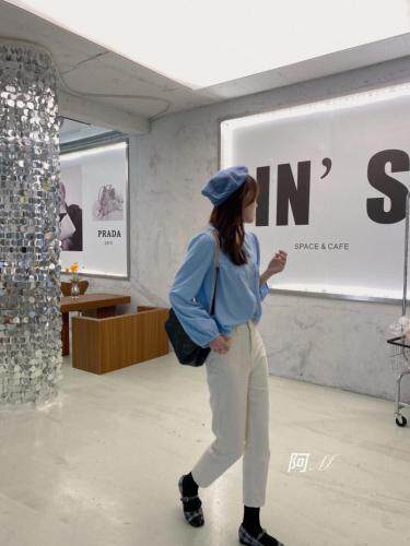 高级精致珍珠领衬衣，其它，阿M