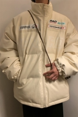 EQ156冬季新款港风男痞帅机车服加厚皮棉衣棉服炸街外套宽松P118，男装棉衣，电商C306-1