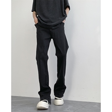 现货！加大码弹力排扣牛仔裤泥黄纯色长裤310A-2BK330P60控78，男装牛仔裤，星座310A-2