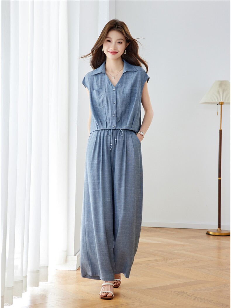 2026年夏季夏季两件套女休闲风,女装套装/套裙,素月