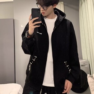 J609-P49 男士卫衣春秋款韩版修身上衣服青少年帅气学生图片