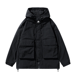 春季新款现货三防户外夹克男连帽冲锋衣外套DSA157B-J93-P60图片