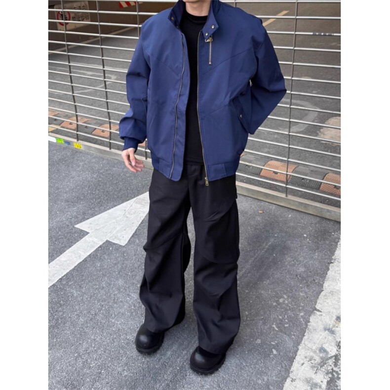 美式潮牌飞行员夹克男女街头宽松潮流百搭棒球服外套，男装夹克，四季星座505