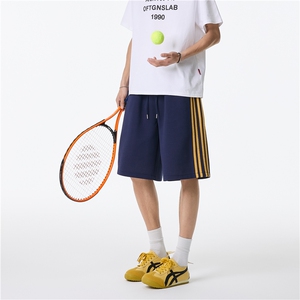 抖音品质夏季新款美式运动宽松休闲短裤B315-K25739-特p30控58图片