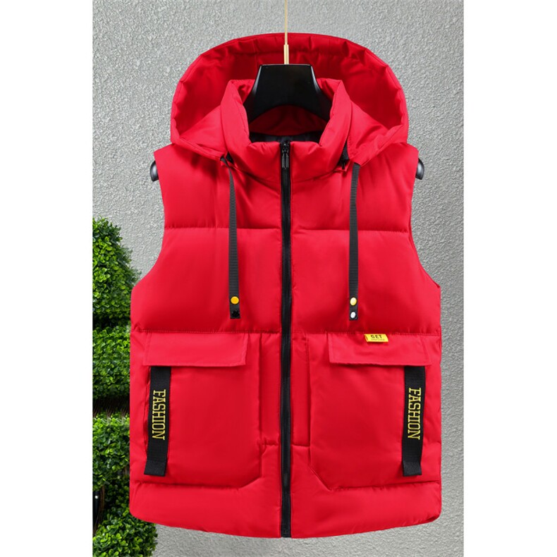 迷彩休闲纯色冬季中性加厚外套保暖宽松情侣潮马甲313B-MM203-P55,男装背心/马甲,星座313B