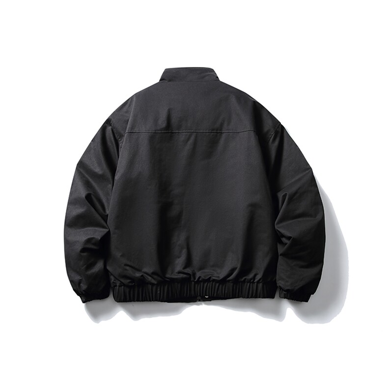 南夏乔装2025冬季新款日系纯色多口袋休闲棉衣复古情侣宽松棉服男,男装棉衣,电商S006（B521）