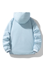 得物潮流高品质冬季连帽加绒加厚棉衣撞色棉服外套MY5568-P95，男装棉衣，星座610B-1