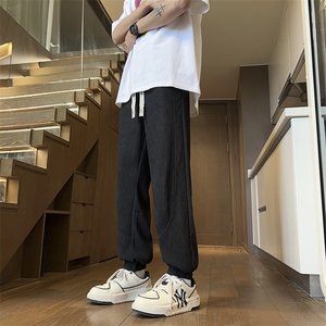 量大优供视频激光打孔肌理感冰丝裤长裤M-5XL 特P30 控68图片