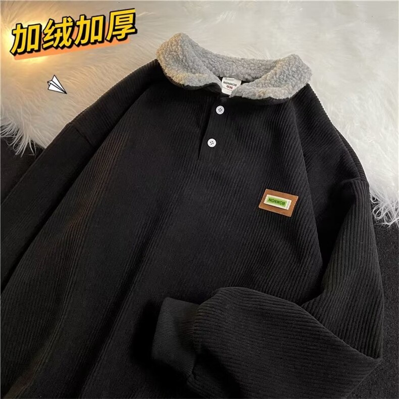 卫衣男潮牌秋冬高街加绒hiphop外套MK103P45,男装卫衣,星座1116-2