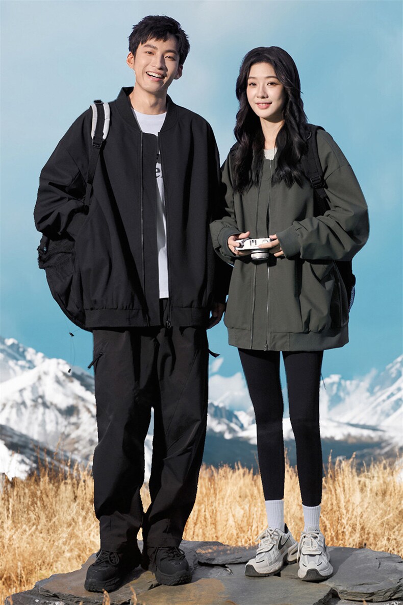 秋季外景飞行员夹克男宽松棒球服DSA157B-JK7860-P58,男装夹克,电商A157B