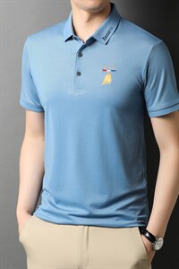 2023年夏新款高端时尚男士T恤P65图片