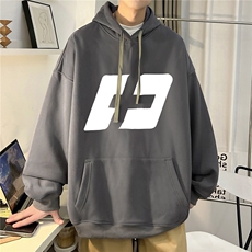 ！重磅大码M-4XL得物品质加厚连帽卫衣RH6228-特P35加绒42，男装卫衣，星座610B-1