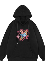 白底新款秋季时尚百搭宽松印花潮流连帽卫衣W6298P40控58，男装卫衣，电商A268-1