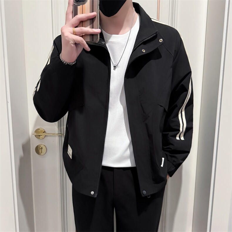 B340JK751P98138店主风小伙风高品质翻领夹克,男装夹克,电商B340