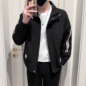 B340 JK751 P98 138 店主风小伙风高品质翻领夹克图片