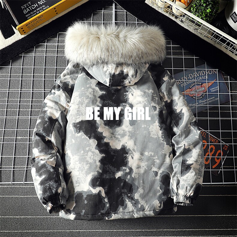 MC49004-P135日系潮衣男大码派克服男工装服外套袄,男装棉衣,电商A040A