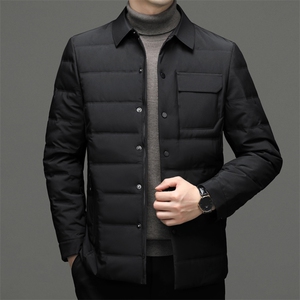 CSYR22077钱塘2020-2冬季厚款商务休闲中年男士简约羽绒服P190图片