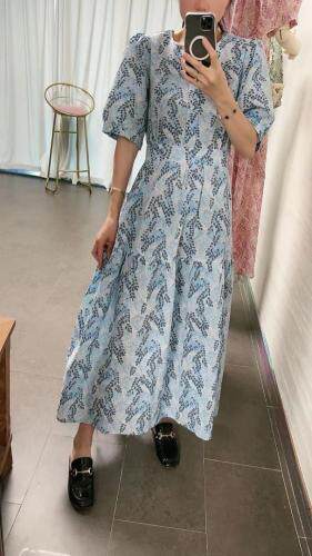 【现货】夏季新款花朵连衣裙，女装连衣裙，KEYI