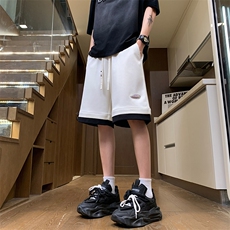 冰丝短裤男夏季休闲五分裤潮牌宽松跑步运动裤子24XD23050特价30，男装牛仔裤，电商A042