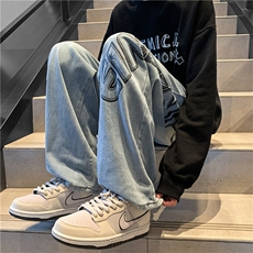 古着vintage牛仔裤男秋冬宽松oversize潮牌阔腿长裤K5304-P42，男装牛仔裤，星座512-2