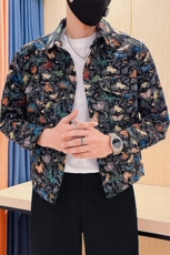 301A-1/J02/P75秋装新款男士开衫外套男日常休闲夹克，男装夹克，星座301A-1