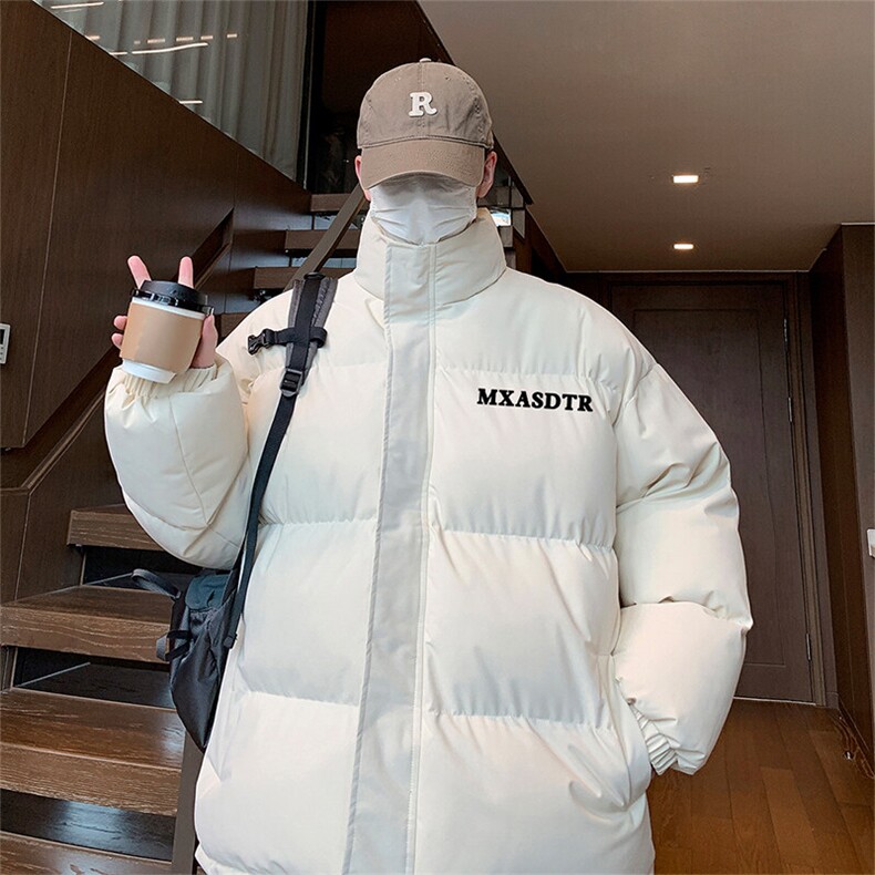 现货 抖音得物可供视频 冬季三防加厚羽绒棉衣外套面包棉服 81139图片