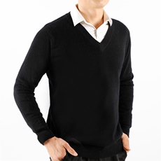 2025年秋季套头男圆领V领基础大众，男装羊毛衫，亚东羊绒制品