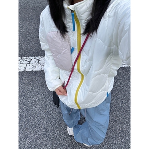 高品 户外保暖轻量滑雪中层棉服内胆冲锋服外套男女 A1098-P80图片