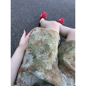 数据复古印花满印简约休闲夏季沙滩cleanfit短裤 DK2531 P25图片