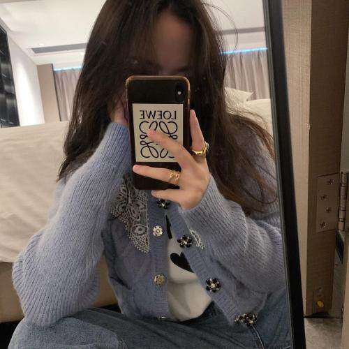 1335娃娃领开衫,女装,XTZ style