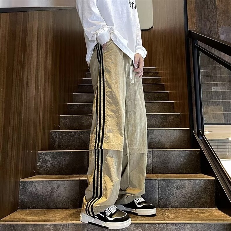 美式复古速干条纹裤子男休闲裤M671P35,男装休闲裤,星座1116-2