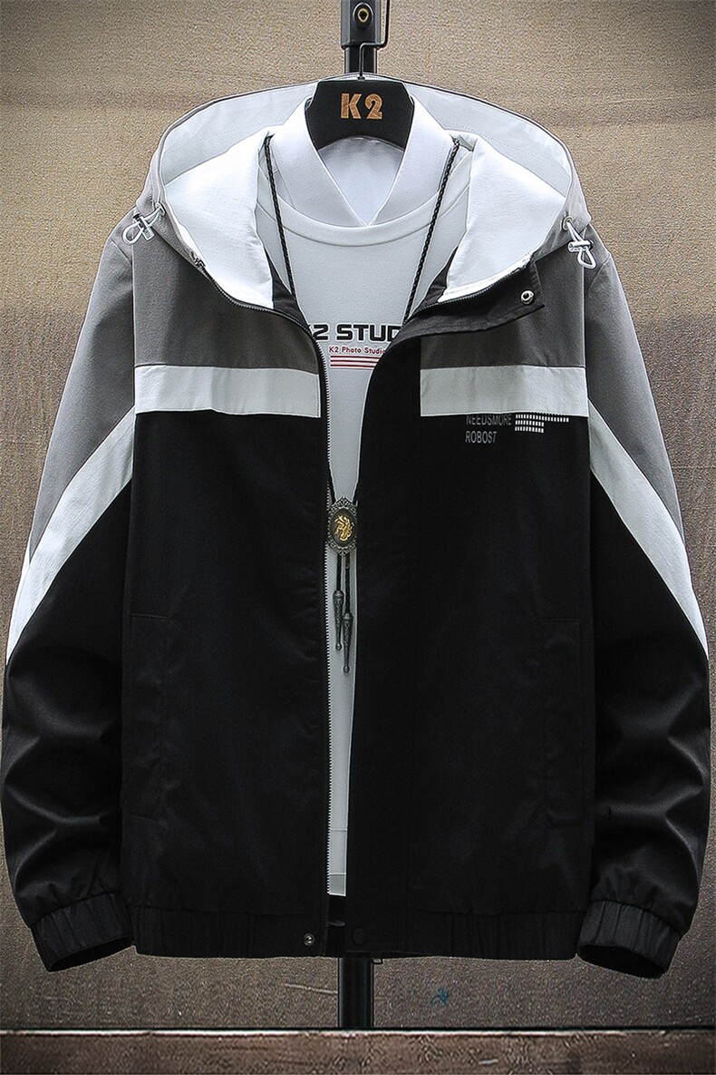 2021春秋季新款夹克男士外套潮上衣休闲男装衣服外衣DS935T,男装夹克,电商A102