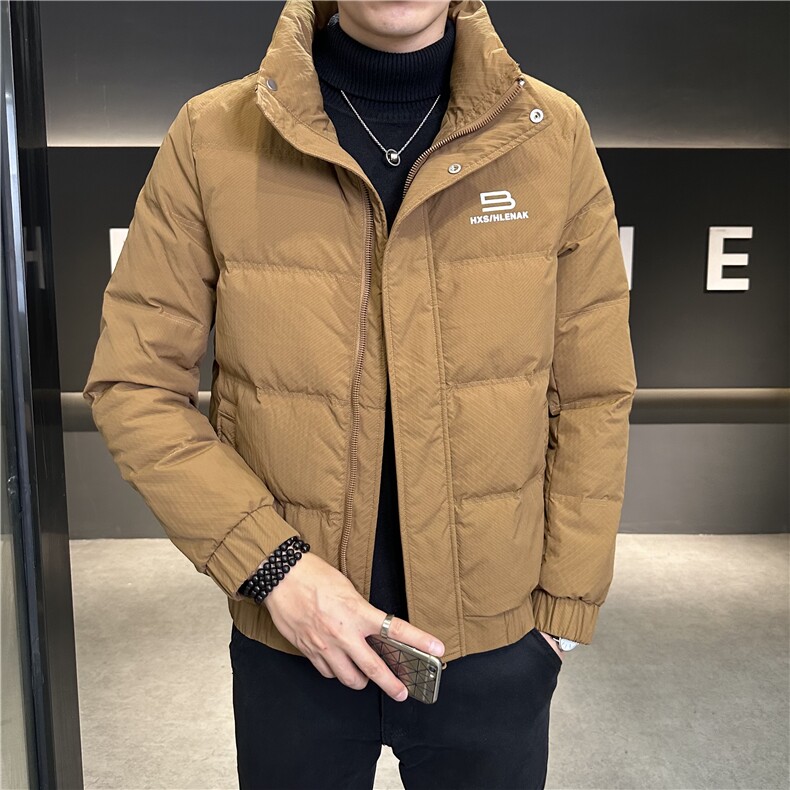 标50绒男士羽绒服加厚立领冬季新款帅气白鸭绒外套男Y8071,男装羽绒服,星座310B-3