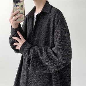 宽松厚款长袖衬衫男KD624-P30图片