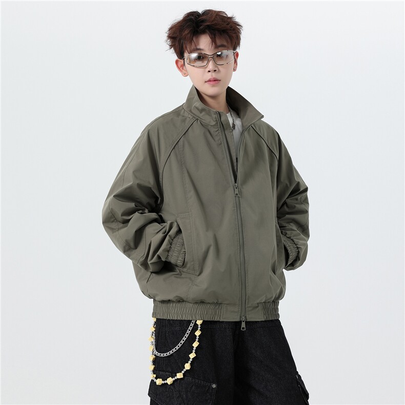 JK006无影墙备货15万件夹克聚酯纤维(M-5XL)TP3368,男装夹克,电商A088