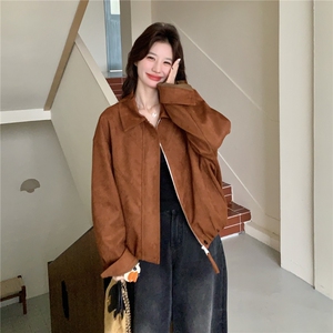 现货  新款麂皮绒外套26164P150K238图片