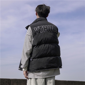 高品质 cityboy冬季宽松大码棉马甲背心外套 A017 3002 P85图片
