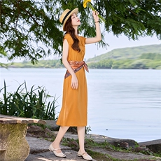巨好看的连衣裙女2025夏季穿搭新款今年流行爆款气质大方得体裙子，女装连衣裙，朵莱米