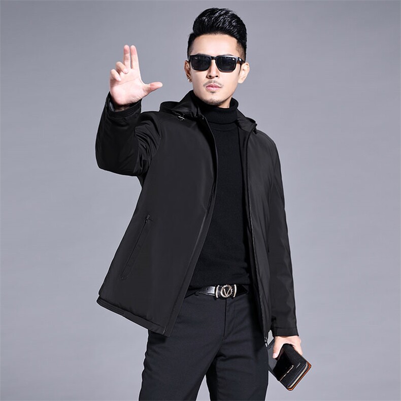 B5505钱塘2020-1冬季男士羽绒服高端90白鸭绒P205,男装羽绒服,钱塘207-1